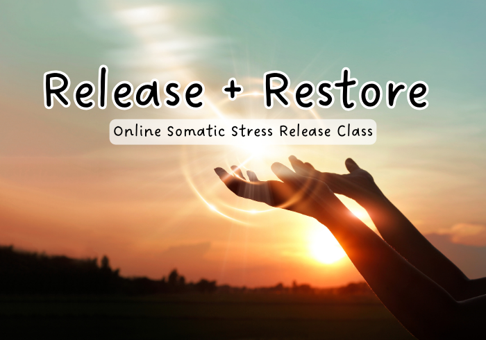 somatic healing, trauma release, stress release